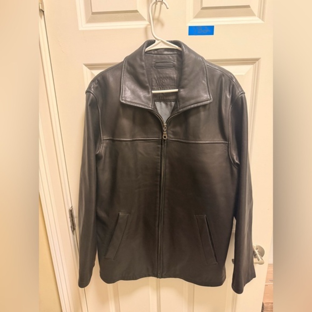 Mens Roundtree & Yorke Lamb Skin Jacket